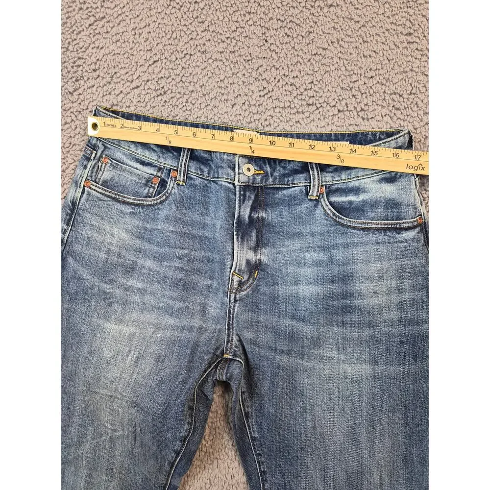 Flint and Tinder Jeans Men's 34x30 Medium Wash Athletic Tapered Fit (1208)